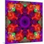 A Mandala Ornament from Flowers, Photograph, Many Layer Artwork-Alaya Gadeh-Mounted Photographic Print