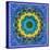 A Mandala Ornament from Flowers, Photograph, Many Layer Artwork-Alaya Gadeh-Stretched Canvas