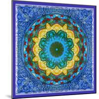 A Mandala Ornament from Flowers, Photograph, Many Layer Artwork-Alaya Gadeh-Mounted Photographic Print