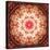 A Mandala Ornament from Flowers, Photography, Layer Artwork-Alaya Gadeh-Stretched Canvas