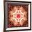 A Mandala Ornament from Flowers, Photography, Layer Artwork-Alaya Gadeh-Framed Photographic Print