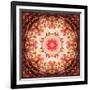 A Mandala Ornament from Flowers, Photography, Layer Artwork-Alaya Gadeh-Framed Photographic Print