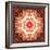 A Mandala Ornament from Flowers, Photography, Layer Artwork-Alaya Gadeh-Framed Photographic Print