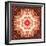 A Mandala Ornament from Flowers, Photography, Layer Artwork-Alaya Gadeh-Framed Photographic Print