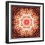 A Mandala Ornament from Flowers, Photography, Layer Artwork-Alaya Gadeh-Framed Photographic Print