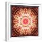 A Mandala Ornament from Flowers, Photography, Layer Artwork-Alaya Gadeh-Framed Photographic Print