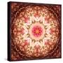 A Mandala Ornament from Flowers, Photography, Layer Artwork-Alaya Gadeh-Stretched Canvas