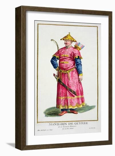 A Mandarin warlord, 1780-Pierre Duflos-Framed Giclee Print