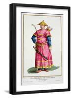 A Mandarin warlord, 1780-Pierre Duflos-Framed Giclee Print
