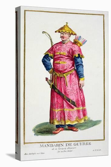 A Mandarin warlord, 1780-Pierre Duflos-Stretched Canvas