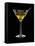 A Manhattan Dry with Olive-Walter Pfisterer-Framed Stretched Canvas