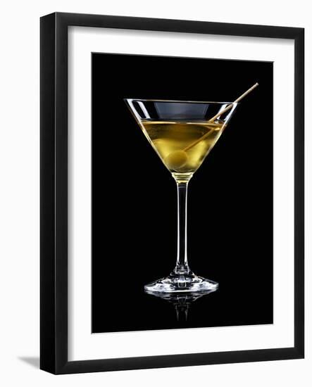 A Manhattan Dry with Olive-Walter Pfisterer-Framed Premium Photographic Print