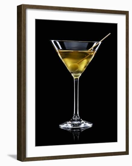 A Manhattan Dry with Olive-Walter Pfisterer-Framed Photographic Print