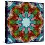 A Many Layered Flower Mandala-Alaya Gadeh-Stretched Canvas