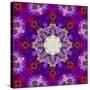 A Many Layered Flower Mandala-Alaya Gadeh-Stretched Canvas