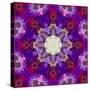 A Many Layered Flower Mandala-Alaya Gadeh-Stretched Canvas