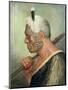 A Maori Warrior-Charles Frederick Goldie-Mounted Premium Giclee Print