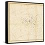 A Map from 'On the Mode of Communication of Cholera', 1855-John Snow-Framed Stretched Canvas