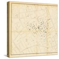 A Map from 'On the Mode of Communication of Cholera', 1855-John Snow-Stretched Canvas