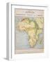 A Map of Africa to Illustrate the Travels of David Livingstone-null-Framed Giclee Print