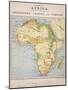 A Map of Africa to Illustrate the Travels of David Livingstone-null-Mounted Giclee Print