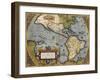 A Map of America, 1612-Abraham Ortelius-Framed Giclee Print