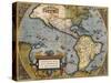 A Map of America, 1612-Abraham Ortelius-Stretched Canvas