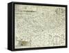 A Map of Austria and Czechoslovakia, 1718-Gottfried Pfantz-Framed Stretched Canvas