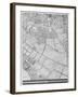 A Map of Bermondsey, London, 1746-John Rocque-Framed Giclee Print