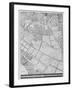 A Map of Bermondsey, London, 1746-John Rocque-Framed Giclee Print