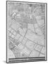A Map of Bermondsey, London, 1746-John Rocque-Mounted Giclee Print