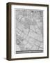 A Map of Bermondsey, London, 1746-John Rocque-Framed Giclee Print