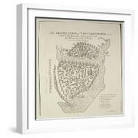 A Map of Constantinople in 1422-Cristoforo Buondelmonti-Framed Giclee Print