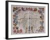 A Map of Germany Centred on Frankfurt from Le Grand Atlas Ou Cosmograph E Blaviane, 1667-Henry Thomas Alken-Framed Giclee Print