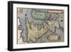 A Map of Great Britain, 1587-Abraham Ortelius-Framed Giclee Print