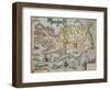 A Map Of Iceland-Abraham Ortelius-Framed Giclee Print