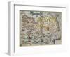 A Map Of Iceland-Abraham Ortelius-Framed Giclee Print