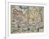 A Map Of Iceland-Abraham Ortelius-Framed Giclee Print