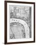 A Map of Limehouse and Rotherhithe, London, 1746-John Rocque-Framed Giclee Print