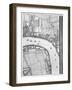 A Map of Limehouse and Rotherhithe, London, 1746-John Rocque-Framed Giclee Print