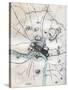 A Map of Richmond and its Vicinity Showing All Batteries, 1862-1867-W Kemble-Stretched Canvas