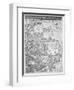 A Map of Shoreditch and Whitechapel, London, 1746-John Rocque-Framed Giclee Print