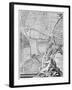 A Map of St George's Fields and Newington Butts, London, 1746-John Rocque-Framed Giclee Print