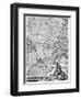 A Map of St George's Fields and Newington Butts, London, 1746-John Rocque-Framed Giclee Print