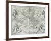 A Map of the Americas, 1590-1601-Johann Theodor de Bry-Framed Giclee Print