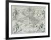 A Map of the Americas, 1590-1601-Johann Theodor de Bry-Framed Giclee Print