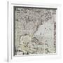 A Map of the British Empire in America, circa 1734-Henry Popple-Framed Giclee Print