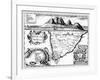 A Map of the Cape of Good Hope, South Africa, 1719-null-Framed Giclee Print