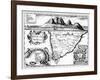 A Map of the Cape of Good Hope, South Africa, 1719-null-Framed Giclee Print