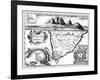 A Map of the Cape of Good Hope, South Africa, 1719-null-Framed Giclee Print